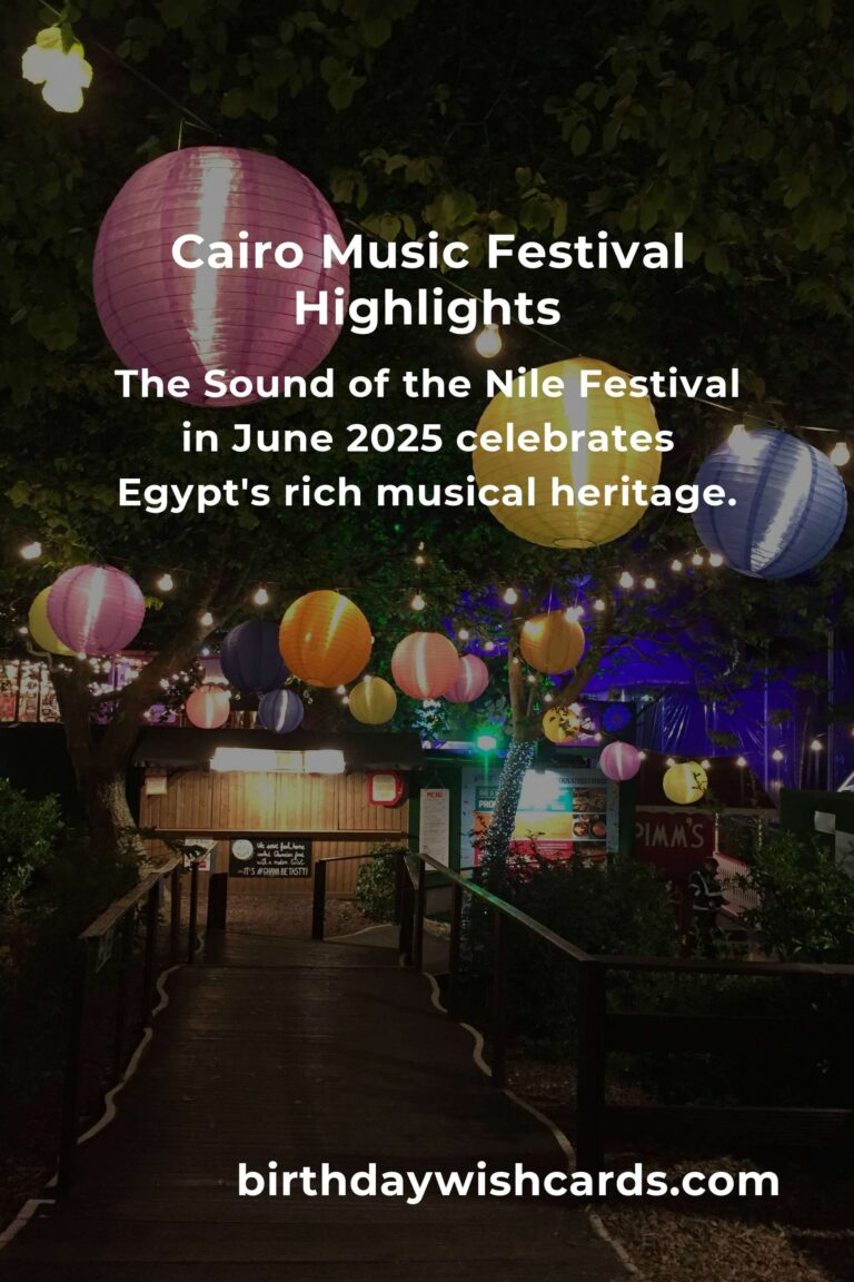 Exciting Music Festivals in Cairo for 2025 You Won't Want to Miss