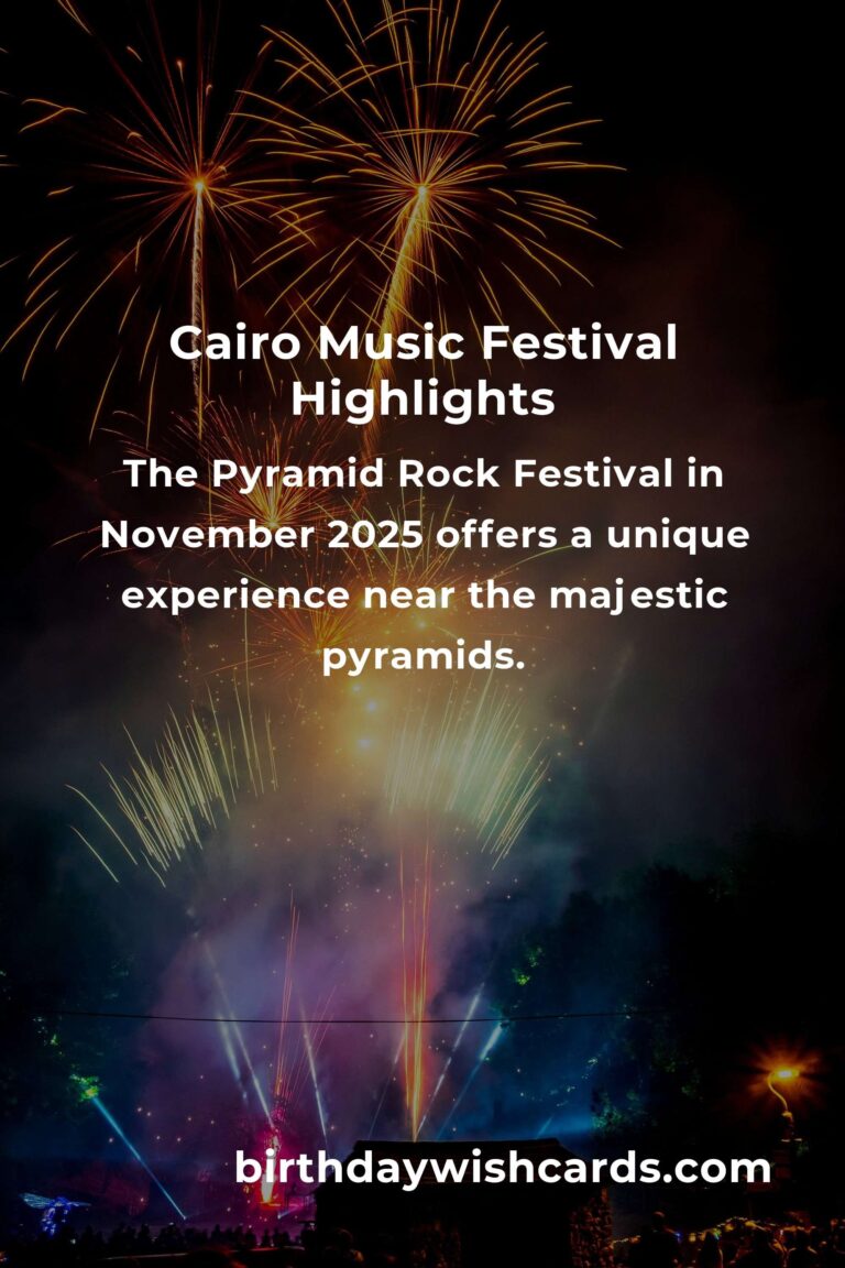 Exciting Music Festivals in Cairo for 2025 You Won't Want to Miss