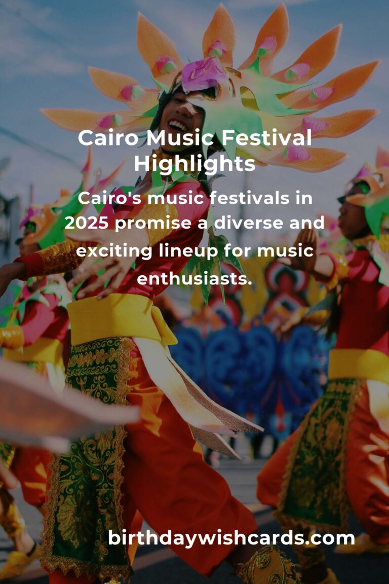 Exciting Music Festivals in Cairo for 2025 You Won't Want to Miss