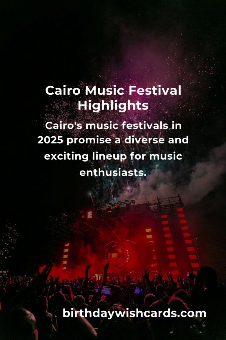 Exciting Music Festivals in Cairo for 2025 You Won't Want to Miss