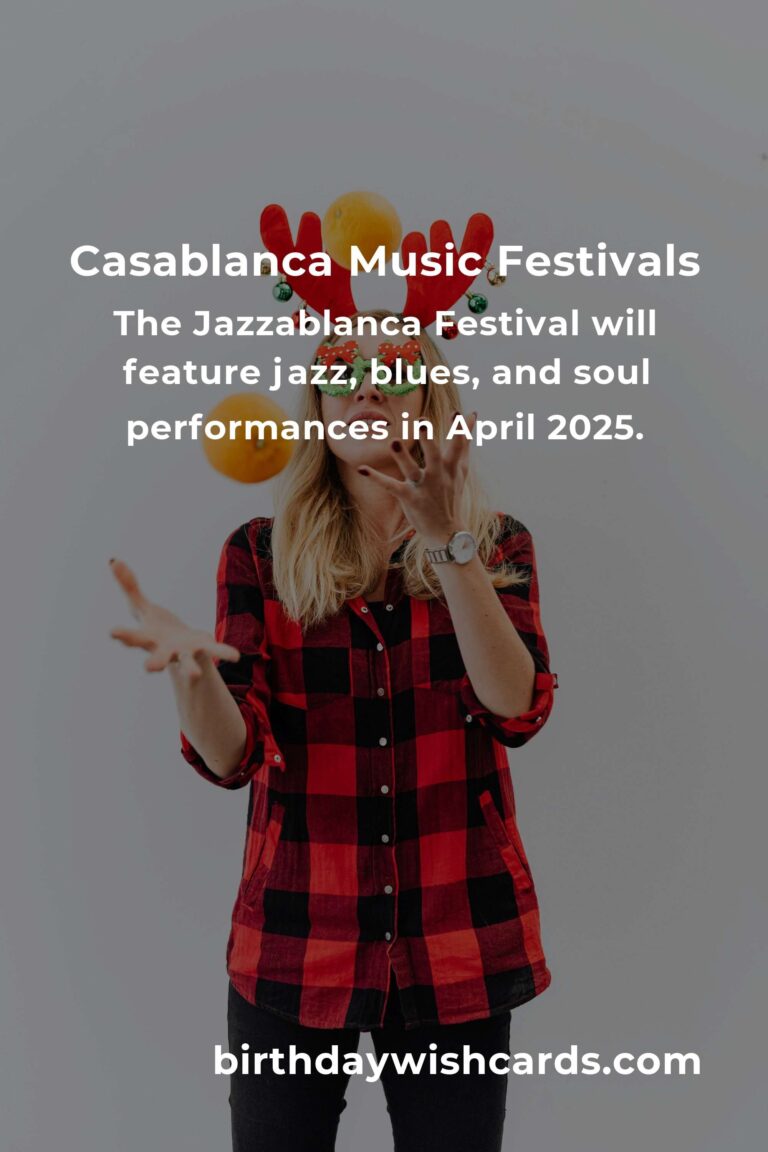 Exciting Music Festivals in Casablanca for 2025