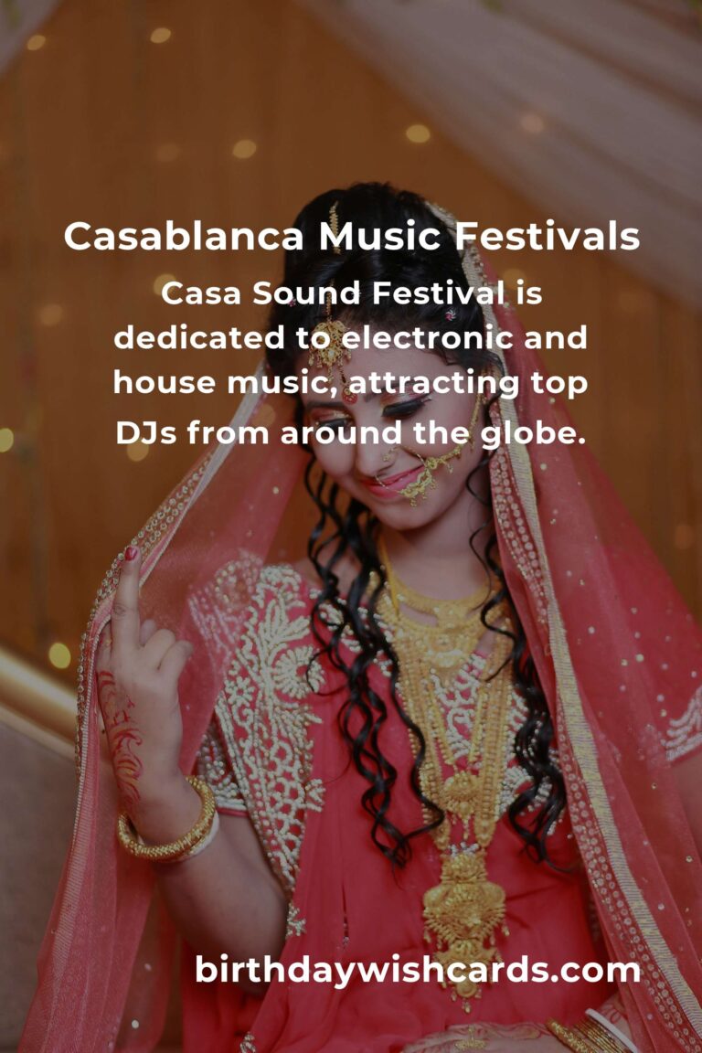 Exciting Music Festivals in Casablanca for 2025