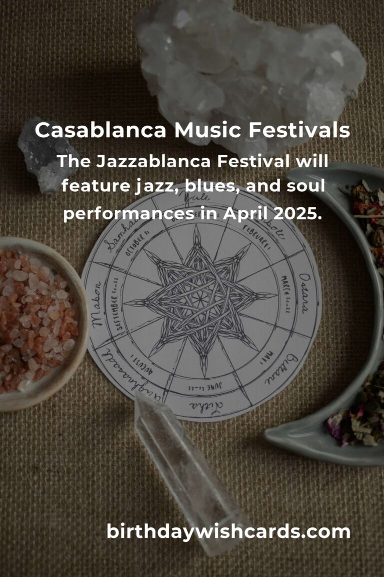 Exciting Music Festivals in Casablanca for 2025