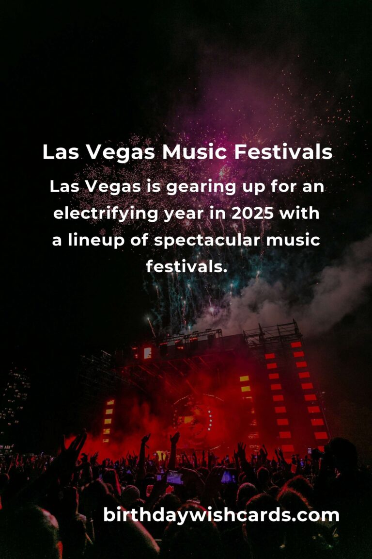 Exciting Upcoming Music Festivals in Las Vegas for 2025