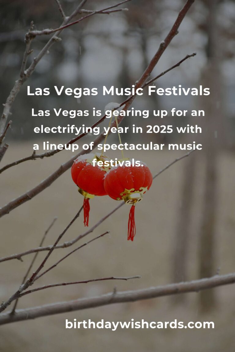 Exciting Upcoming Music Festivals in Las Vegas for 2025