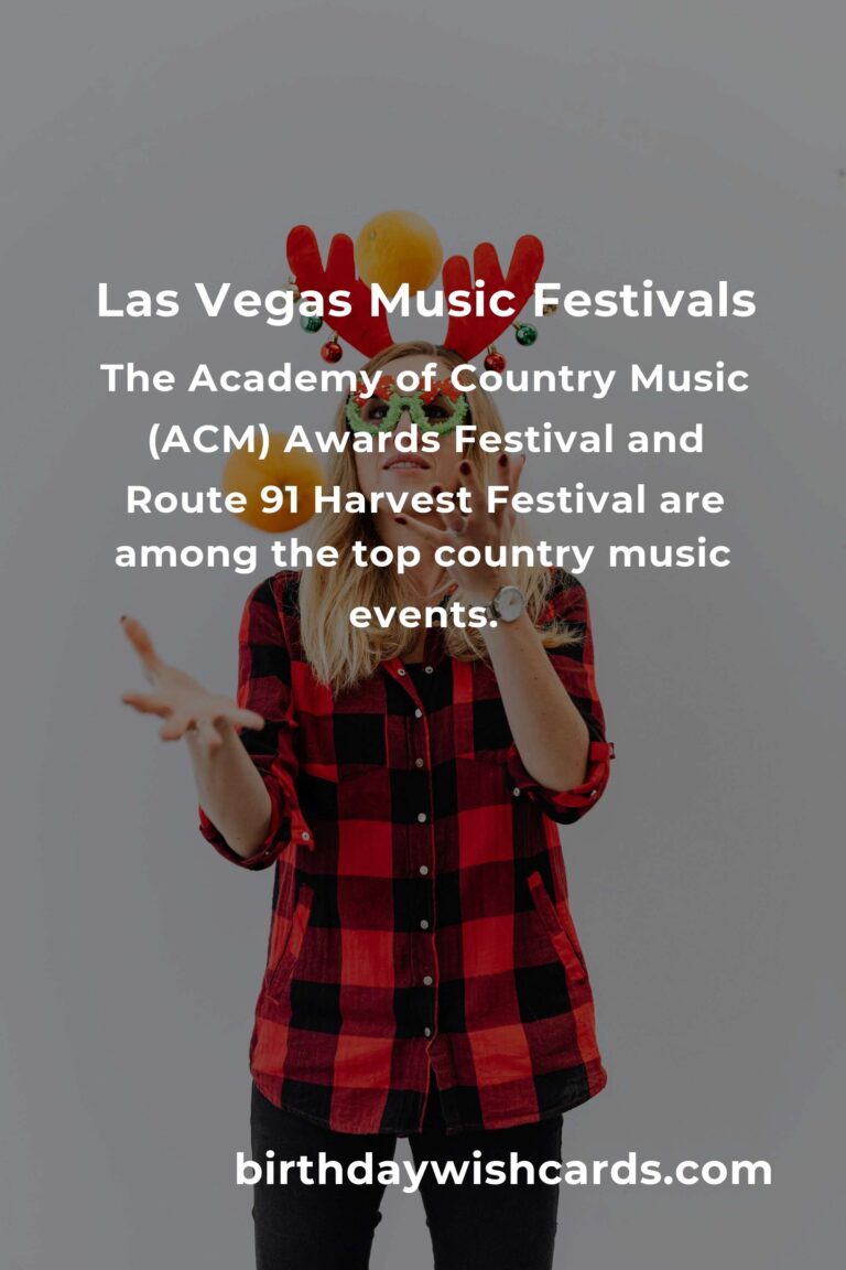 Exciting Upcoming Music Festivals in Las Vegas for 2025