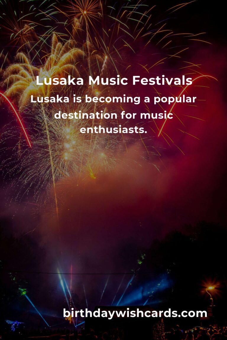 Exciting Upcoming Music Festivals in Lusaka for 2025
