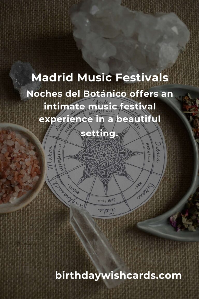 Exciting Upcoming Music Festivals in Madrid for 2025
