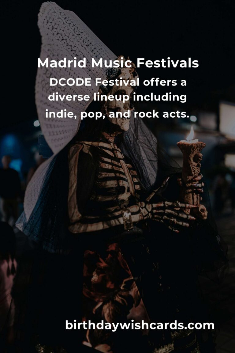 Exciting Upcoming Music Festivals in Madrid for 2025