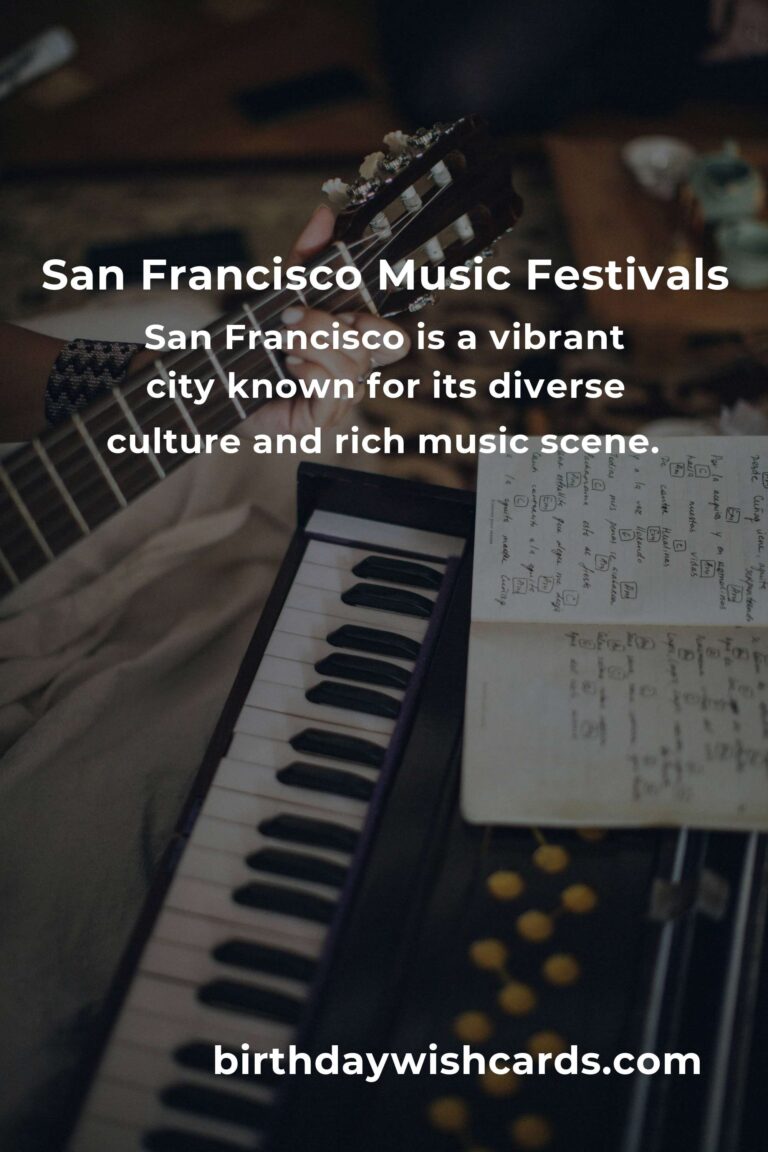 Exciting Upcoming Music Festivals in San Francisco for 2025