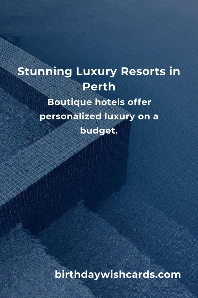 Experience Perth’s Luxury Resorts on a Budget: Your Dream Getaway Awaits!