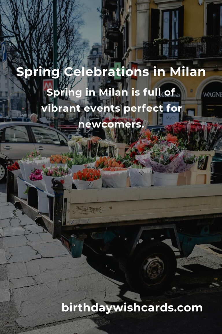 Experience the Magic: Best Spring Events in Milan for First-Time Buyers