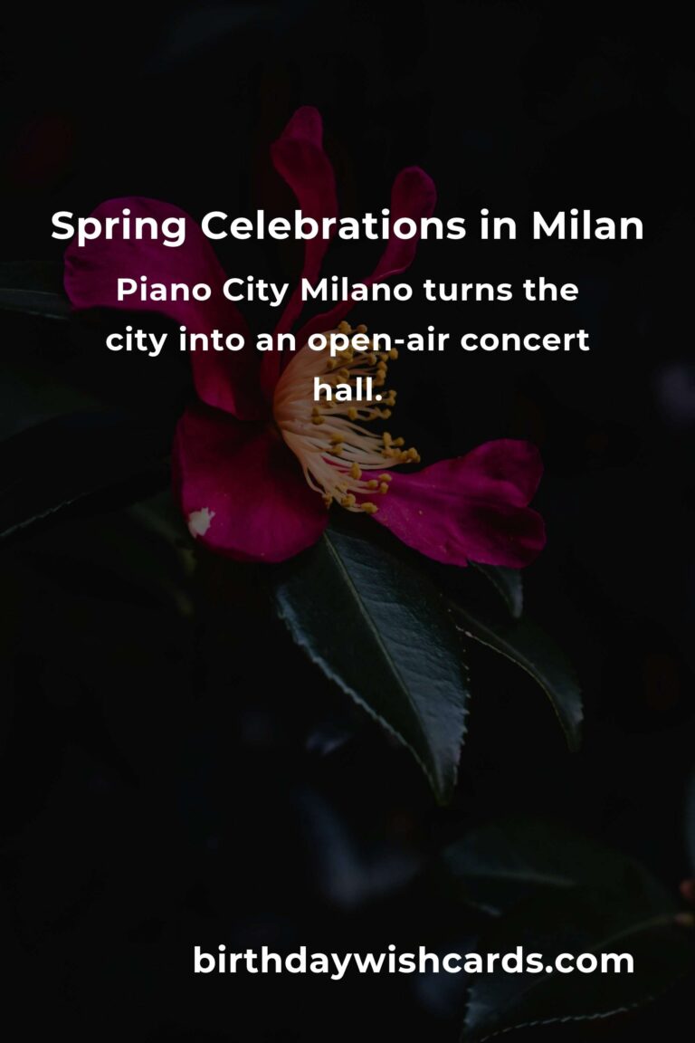 Experience the Magic: Best Spring Events in Milan for First-Time Buyers