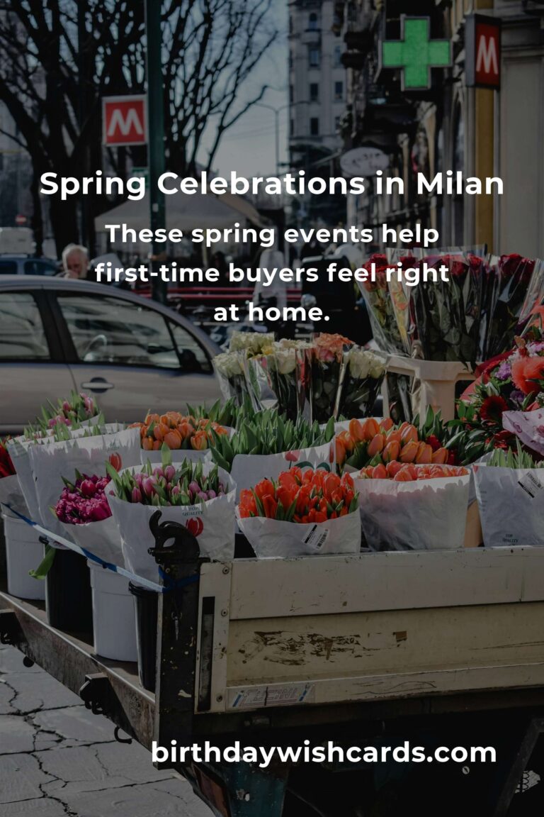 Experience the Magic: Best Spring Events in Milan for First-Time Buyers