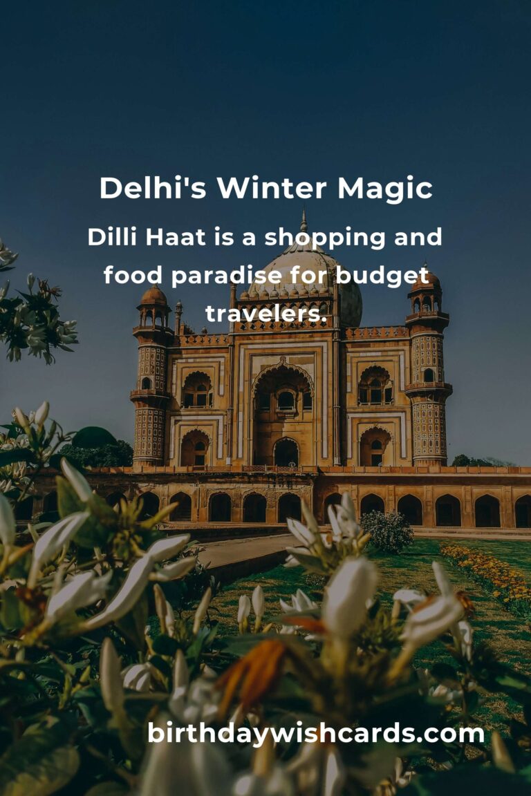 Experience the Magic: Best Winter Events in Delhi for Budget Travelers