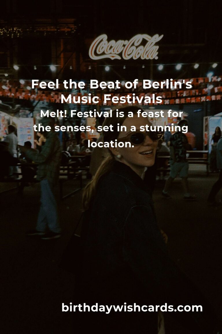 Experience the Magic: Upcoming Music Festivals in Berlin for 2025