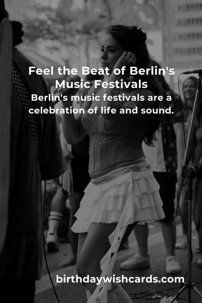 Experience the Magic: Upcoming Music Festivals in Berlin for 2025