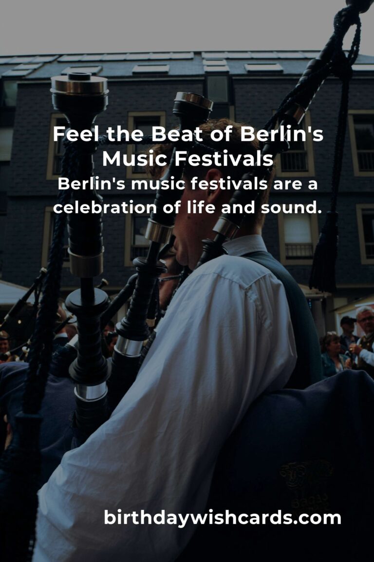 Experience the Magic: Upcoming Music Festivals in Berlin for 2025