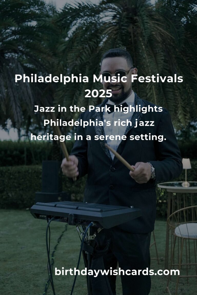 Experience the Rhythm of Life: Upcoming Music Festivals in Philadelphia for 2025