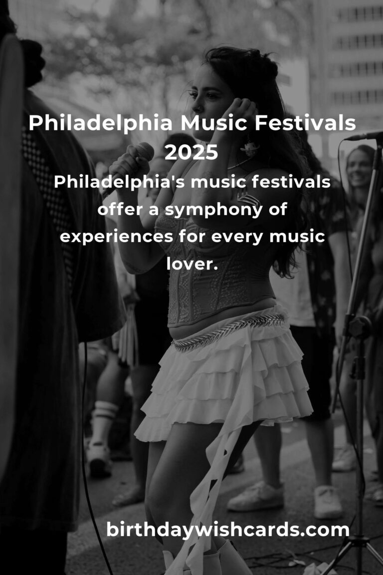 Experience the Rhythm of Life: Upcoming Music Festivals in Philadelphia for 2025