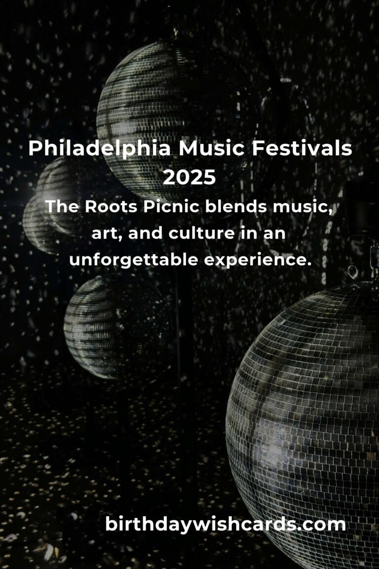 Experience the Rhythm of Life: Upcoming Music Festivals in Philadelphia for 2025