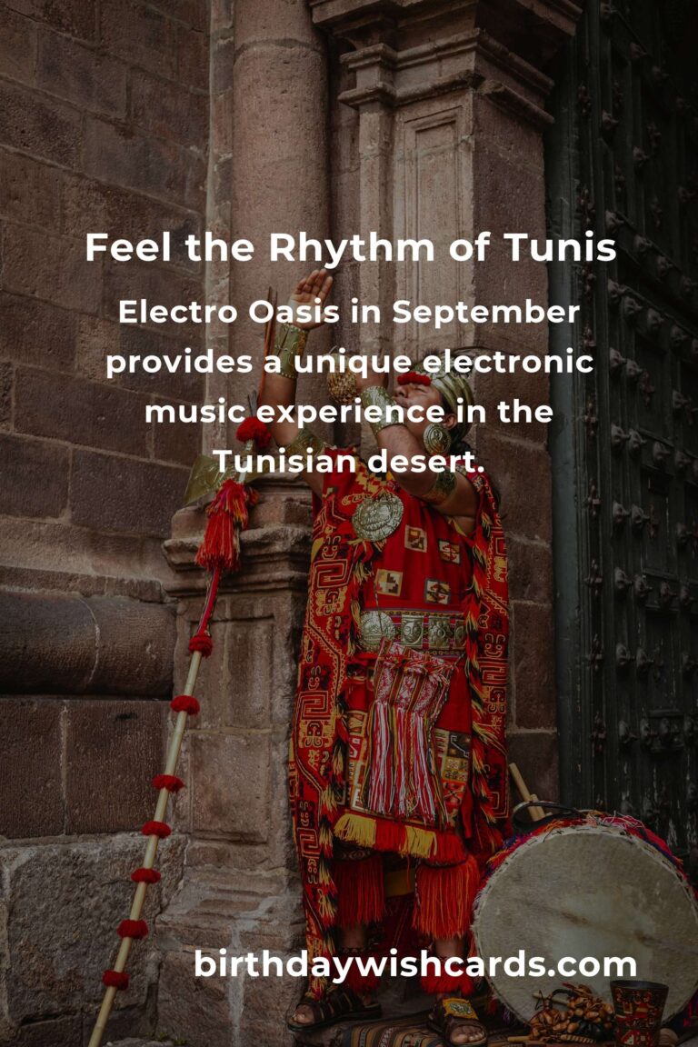 Experience the Rhythm of Tunis: Upcoming Music Festivals in 2025