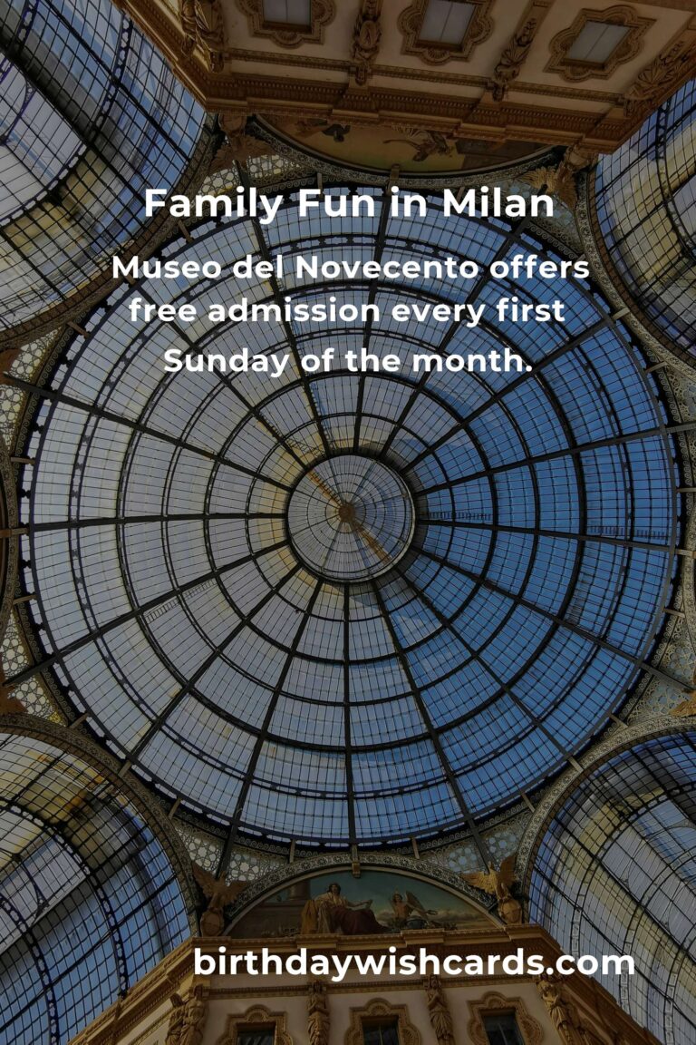 Explore Free Events in Milan for Families This Month
