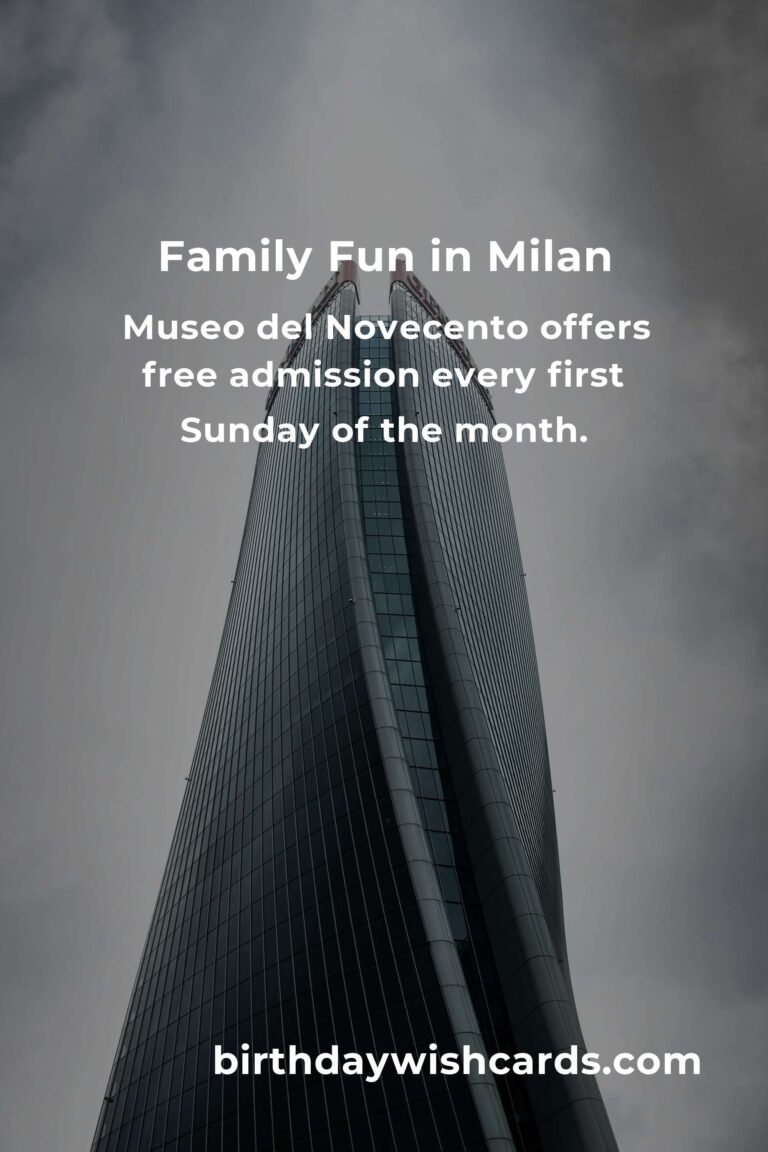 Explore Free Events in Milan for Families This Month