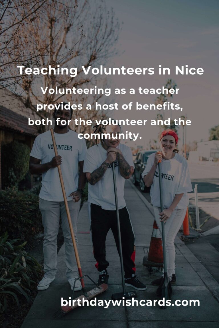 Explore Teaching Volunteer Opportunities in Nice for a Rewarding Experience