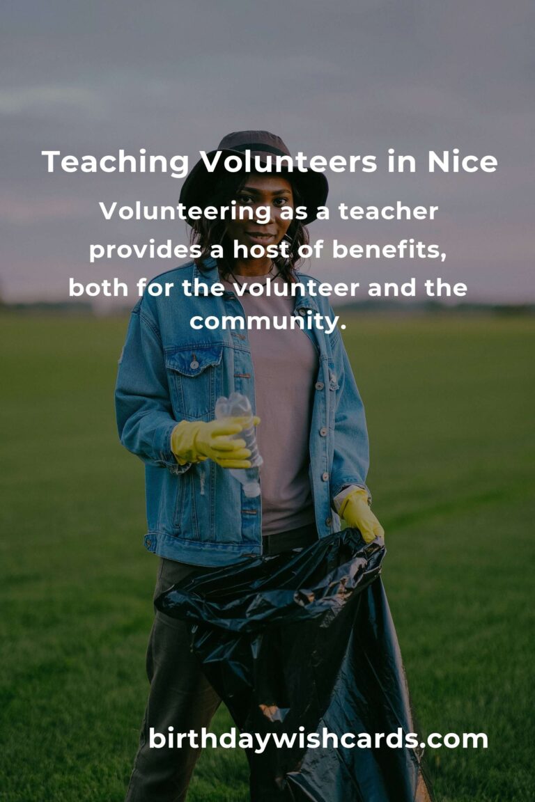 Explore Teaching Volunteer Opportunities in Nice for a Rewarding Experience