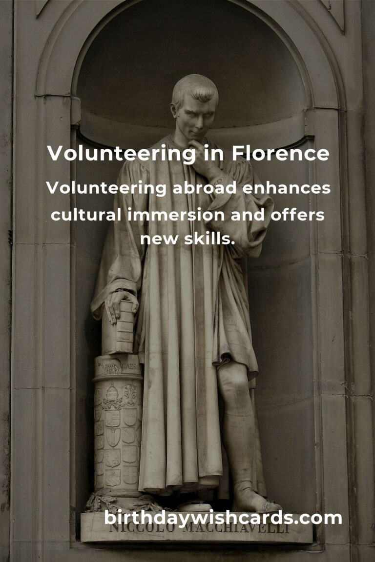 Explore Volunteer Opportunities for Budget Travelers in Florence