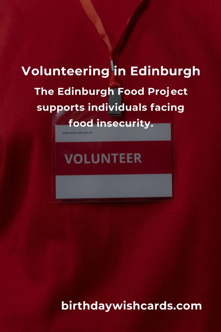 Explore Volunteer Opportunities for Small Business Owners in Edinburgh