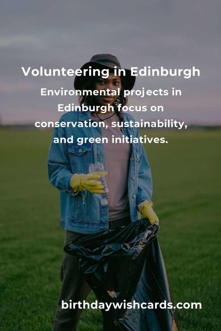 Explore Volunteer Opportunities for Small Business Owners in Edinburgh