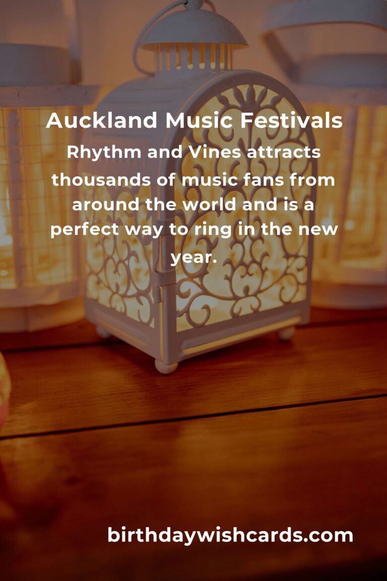 Explore the Best Upcoming Music Festivals in Auckland for 2025