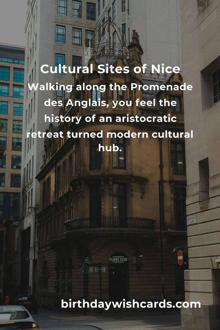 Explore the Heart of Nice: Top 16 Cultural Sites That Speak to the Soul
