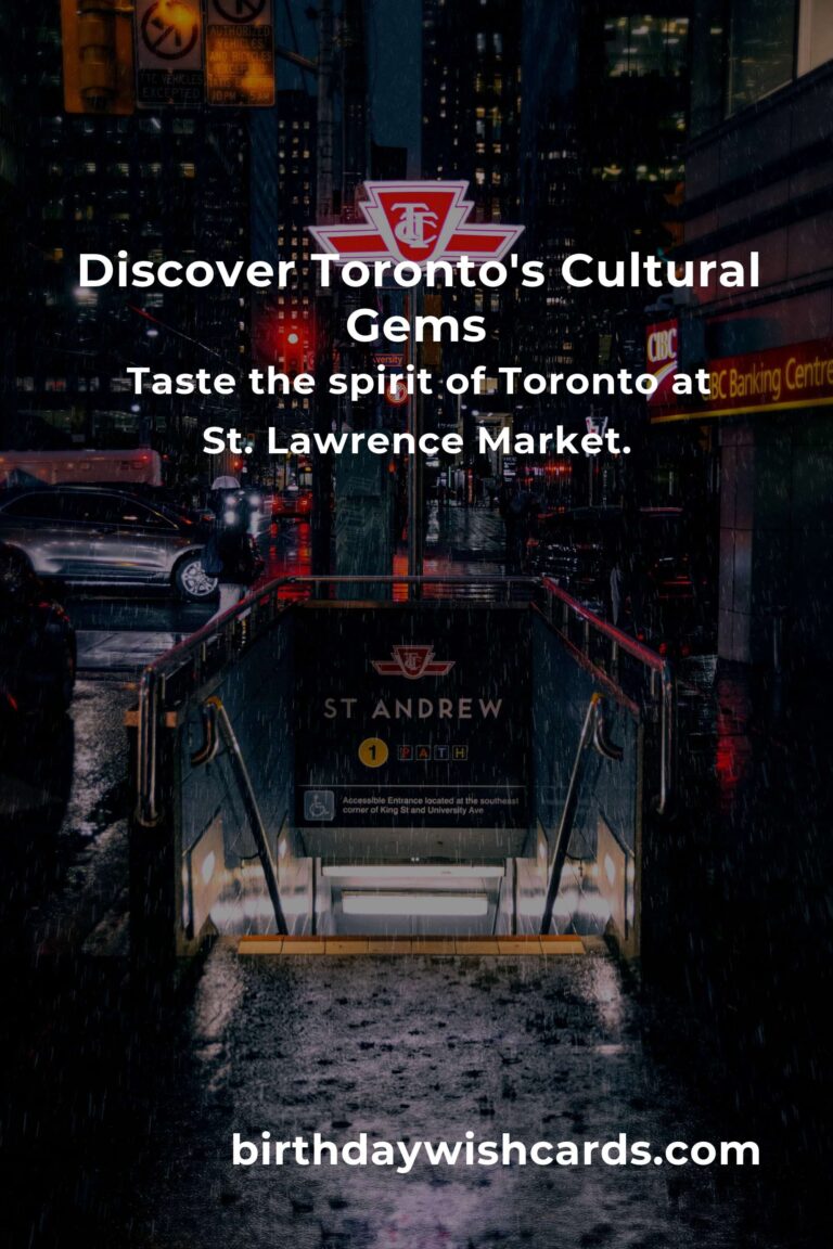 Explore the Heartbeat of Toronto: Top 22 Cultural Sites You Cannot Miss