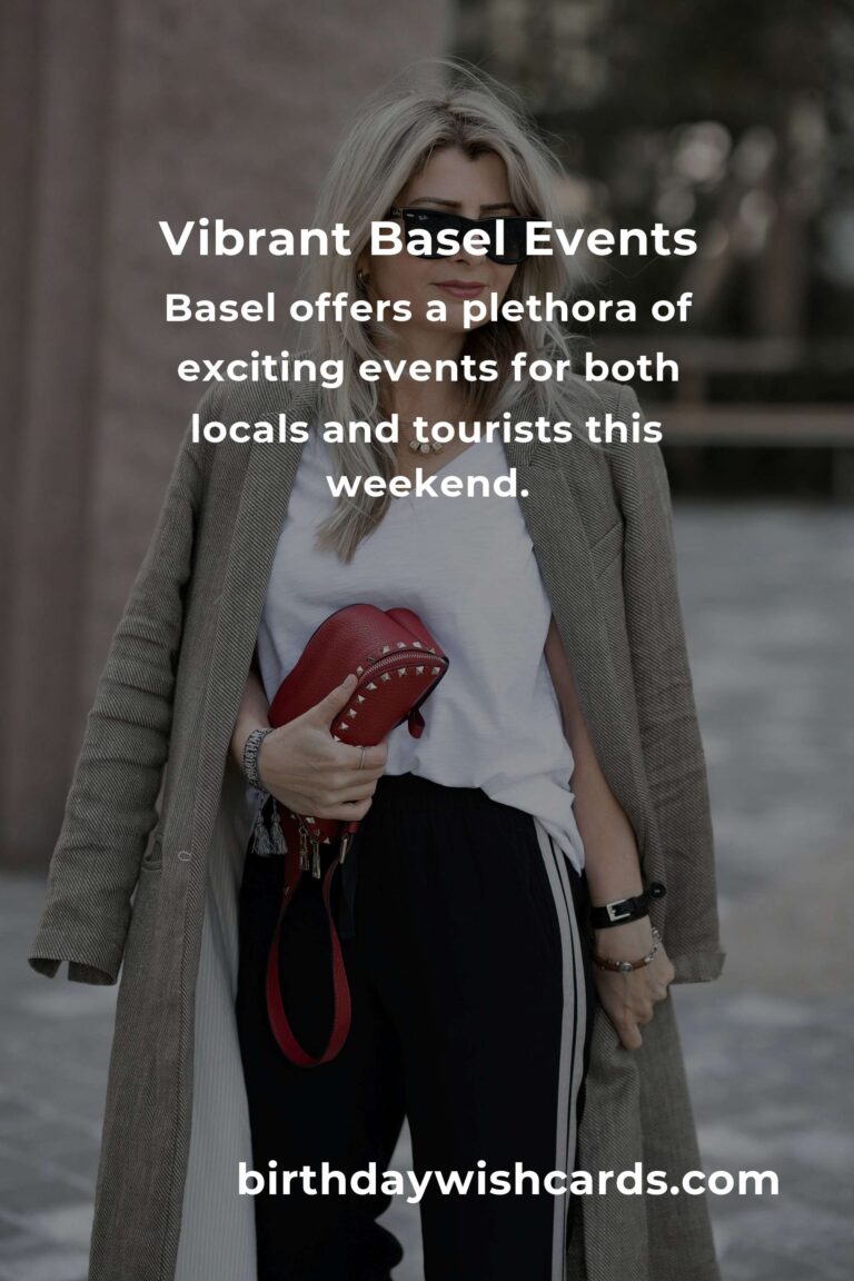 Explore the Top Local Events in Basel This Weekend