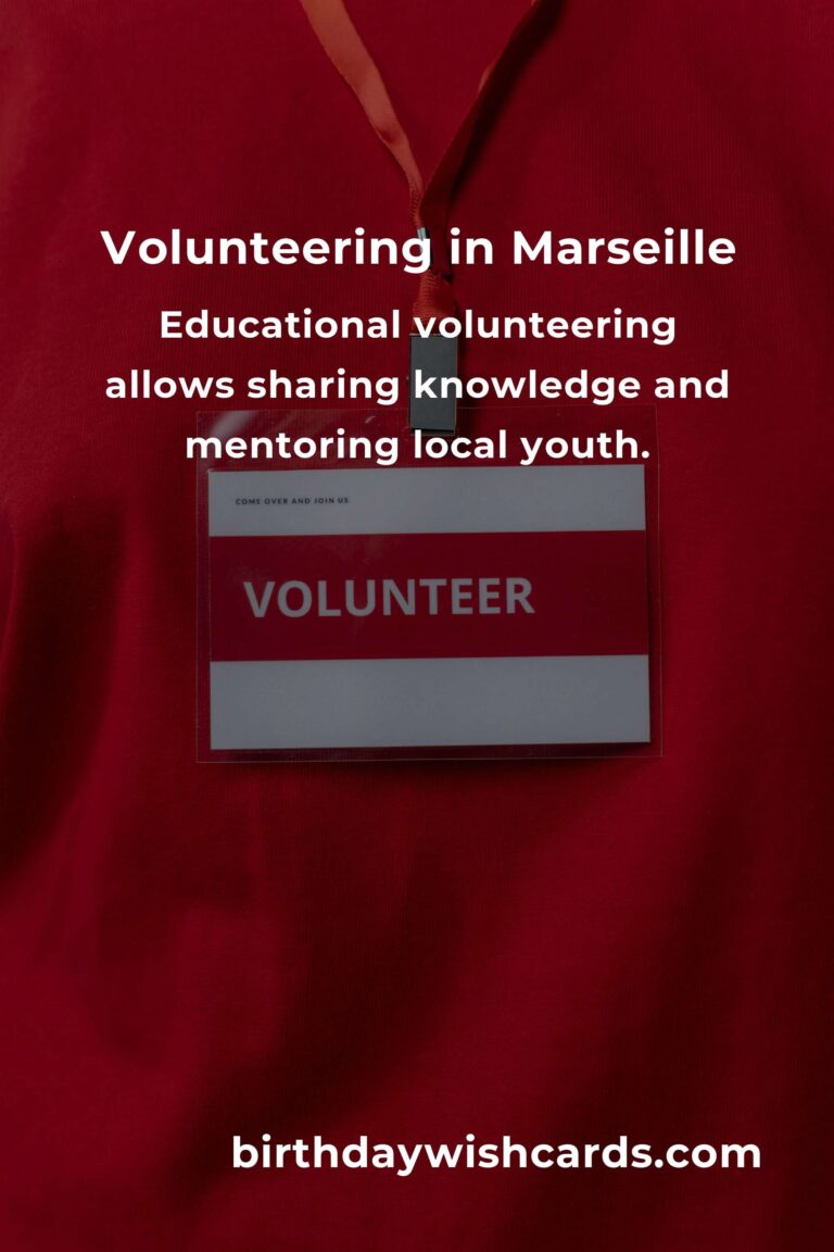 Exploring Fulfilling Volunteer Opportunities for Empty Nesters in Marseille