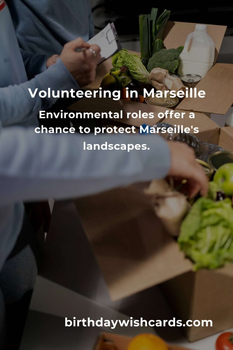 Exploring Fulfilling Volunteer Opportunities for Empty Nesters in Marseille