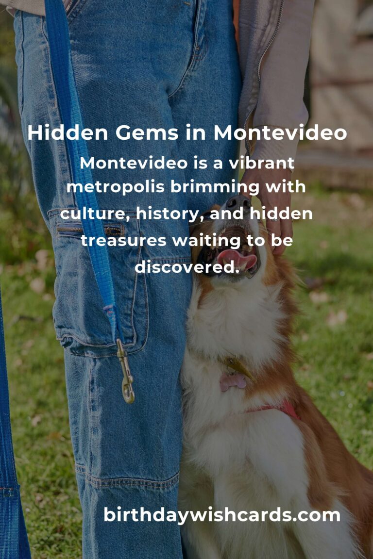 Exploring Hidden Gems in Montevideo: Your Ultimate Guide to Discovering the City