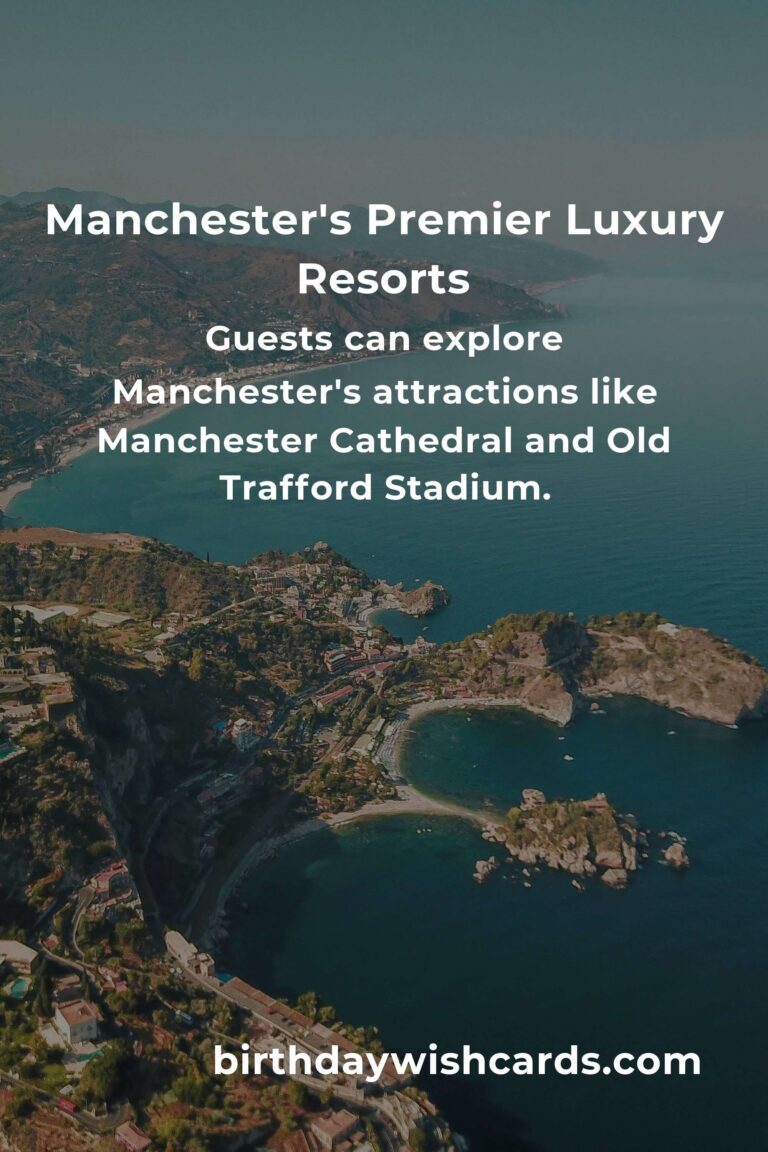 Exploring Luxury Resorts in Manchester: The Ultimate Guide