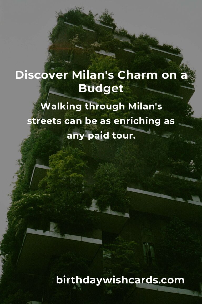 Exploring Milan on a Shoestring: A Heartfelt Guide to Solo Travel