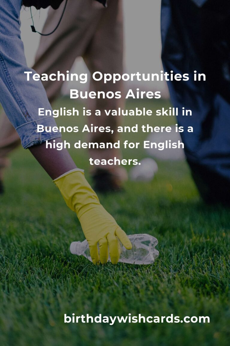 Exploring Teaching Volunteer Opportunities in Buenos Aires