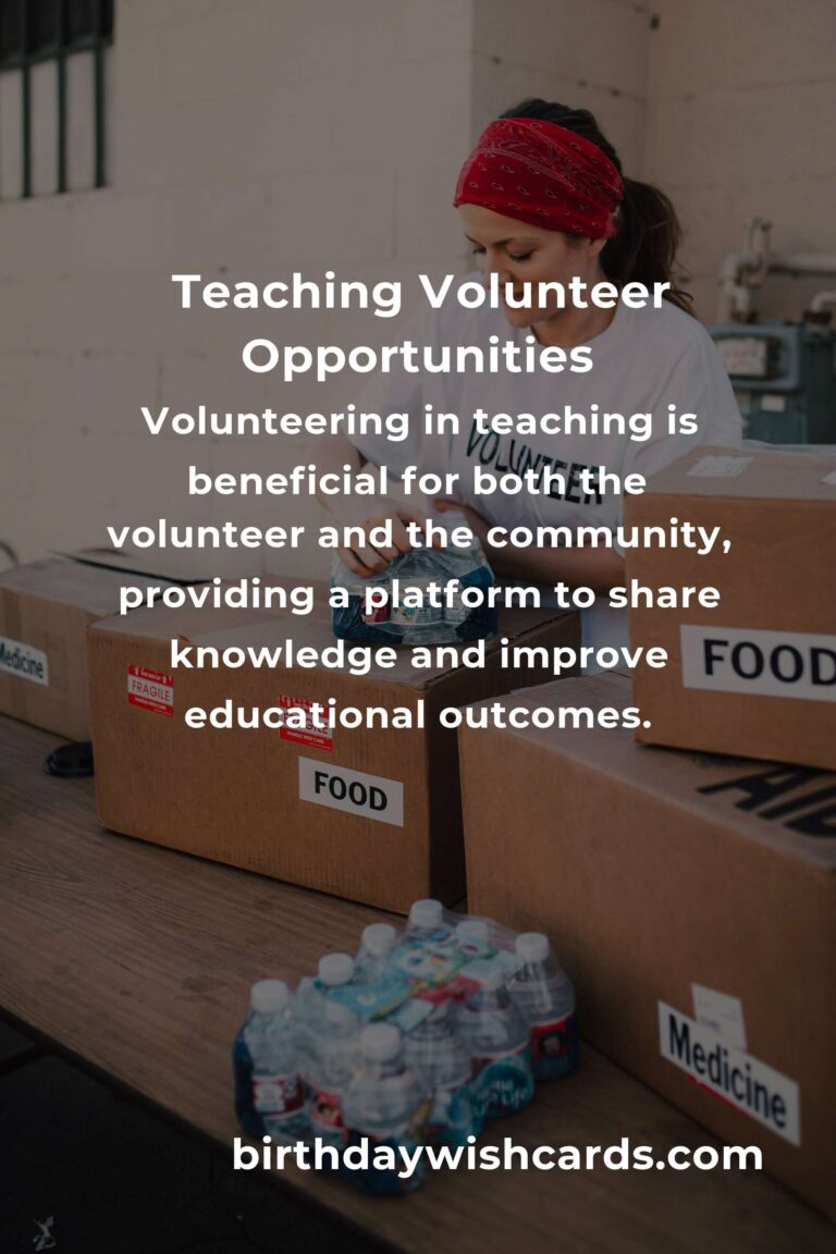 Exploring Teaching Volunteer Opportunities in Edinburgh: A Comprehensive Guide