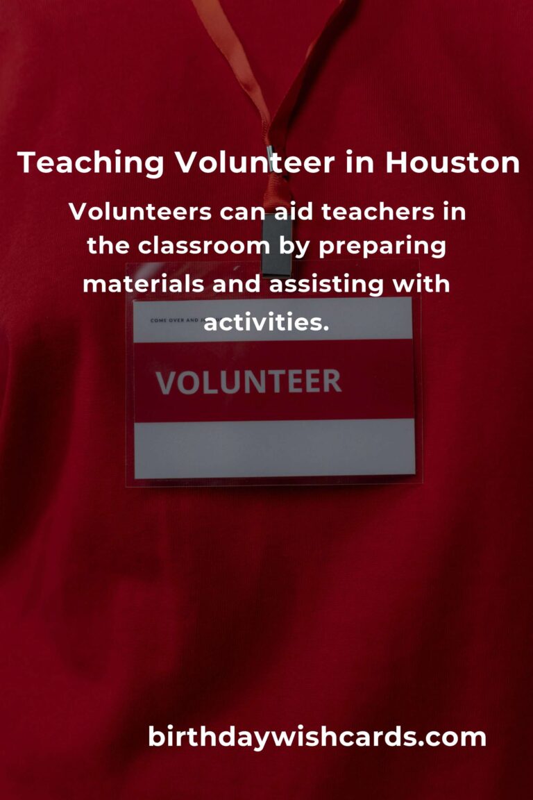Exploring Teaching Volunteer Opportunities in Houston