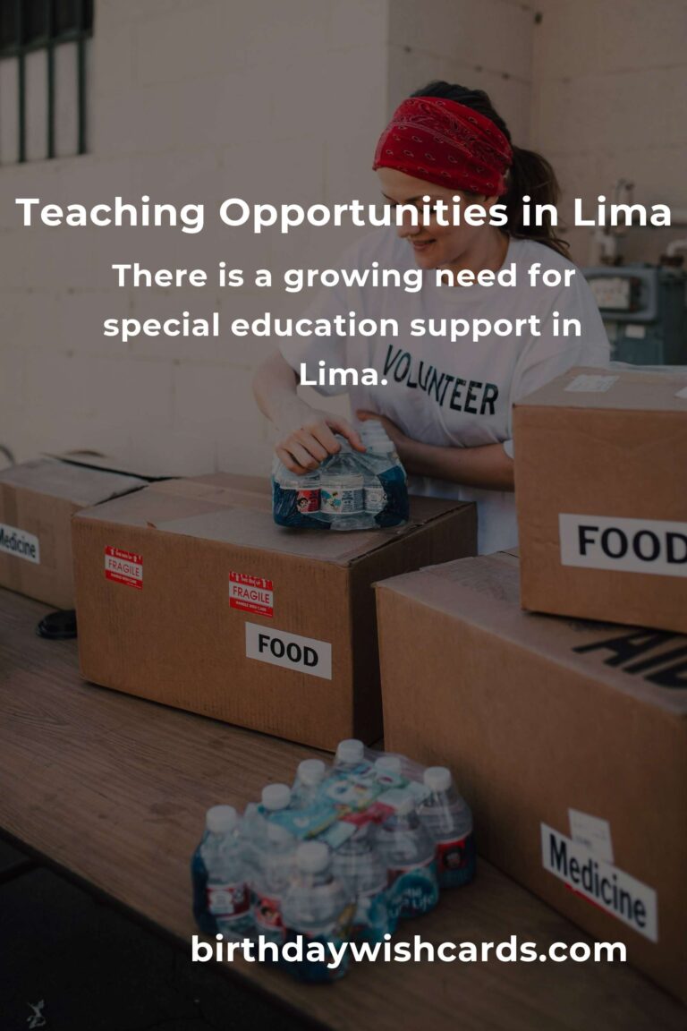 Exploring Teaching Volunteer Opportunities in Lima