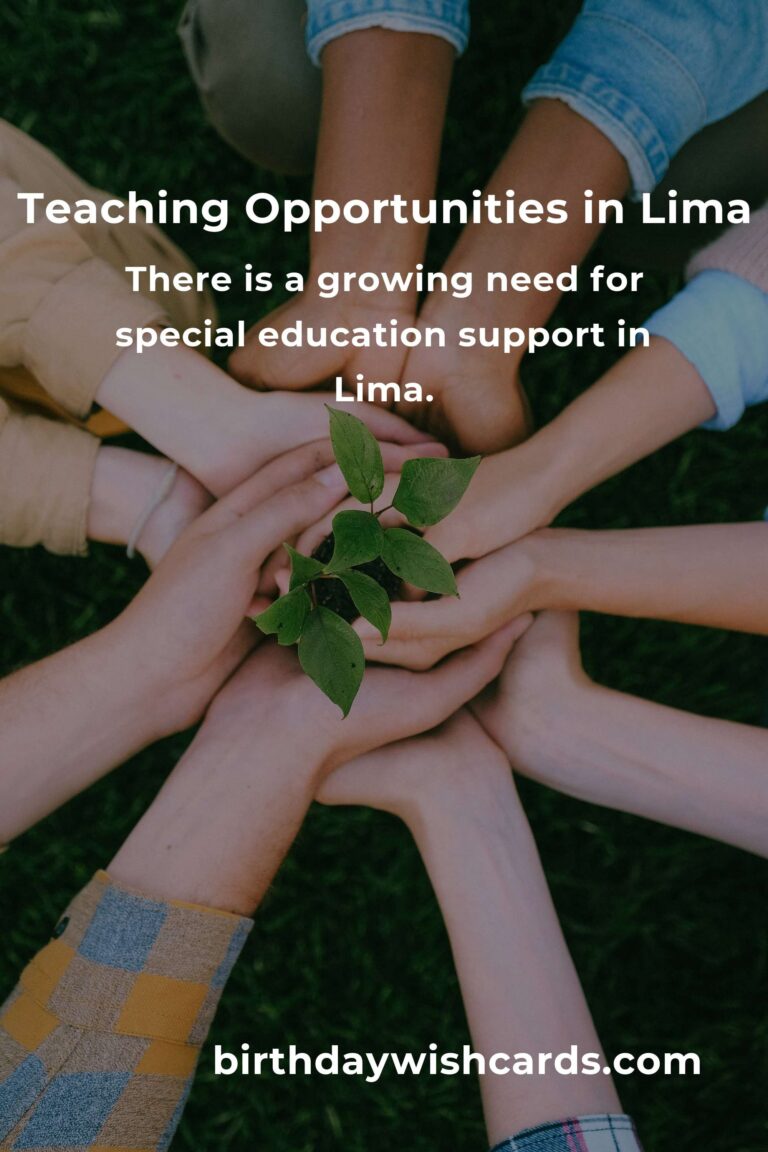 Exploring Teaching Volunteer Opportunities in Lima
