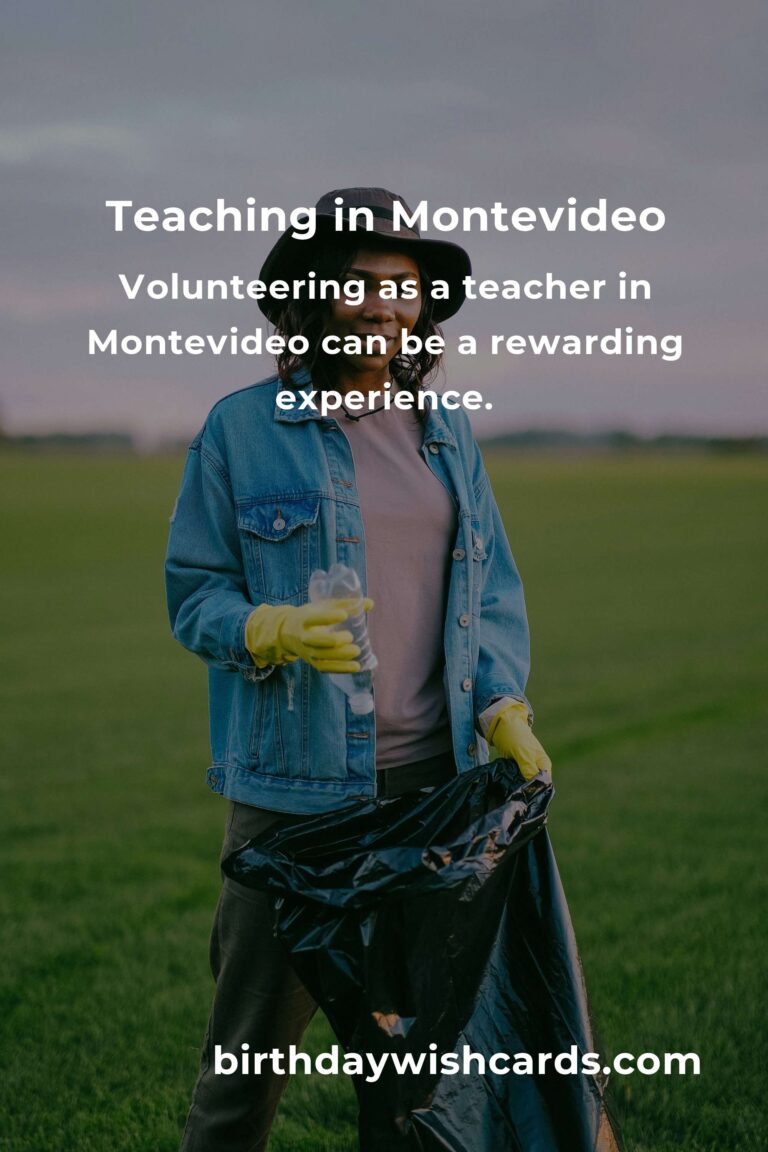 Exploring Teaching Volunteer Opportunities in Montevideo