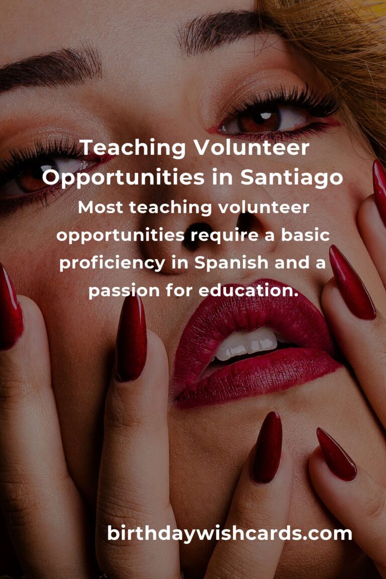 Exploring Teaching Volunteer Opportunities in Santiago