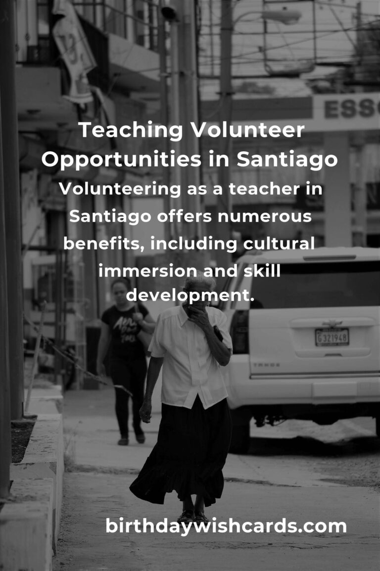 Exploring Teaching Volunteer Opportunities in Santiago